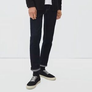 NWT Everlane Organic Cotton Slim Fit Jean - Dark Indigo 32x32